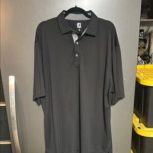 FootJoy Black Men's Polo Shirt